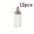 4/8/12PCS Plastic Sauce Squeeze Bottle Mini Seasoning Box Salad Dressing Containers Outdoor Portable Barbecue Spice Jar Kitchen.