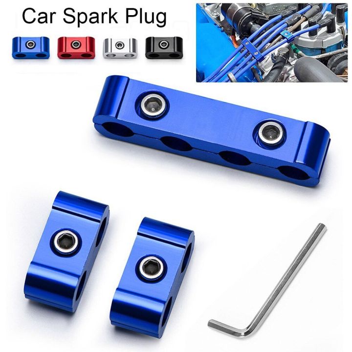 Car Spark Plug Electrical Wire Clamp Separator Line Ignition Cable Clip Divider Organizer Clamp Kit For 8MM/9MM/10MM