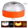 Led Car Emergency Light Flashlight Magnetic Induction Strobe Road Accident Lamp Beacon Safety Accessory. 