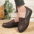 Women's Loafers, Women's Flat Shoes, lightweight Mom Shoes, Women's Casual Shoes, Durable Artificial Leather.