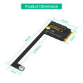 For Rog Ally Handheld Conversion 2230 to 2280 SSD Hard Drive Expansion Board  NVME M-Key M.2 PCIE 4.0 Adapter. 