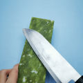 Natural Green Agate sharpening stone Whetstone Fine Grinding Polishing Shaved bar kitchen knife sharpener honing tool10000 Grit. 