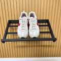 metal made shoe rack wall stand for 4 pair shoes.