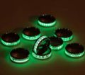Any 2pcs/Amazing Stainless steel Luminous Mens Ring -Top Fashion Stainless steel Glowing  Luminous Ring For Boys And Men -Top Trend Glowing Ring In Random Design. 