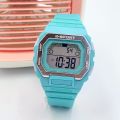 K-sport watches men women watches casual watch 100% square waterproof watch resin strap 45mm dial function. 