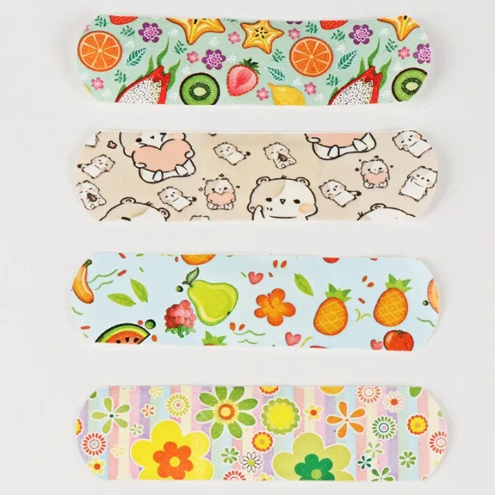 100Pcs%20Cute%20Cartoon%20Animal%20Waterproof%20Adhesive%20Bandages%20for%20Kids,%20Flexible%20Breathable%20Daily%20Use%20Minor%20Scrapes%20Cover%20Strips%20-%20Image%202