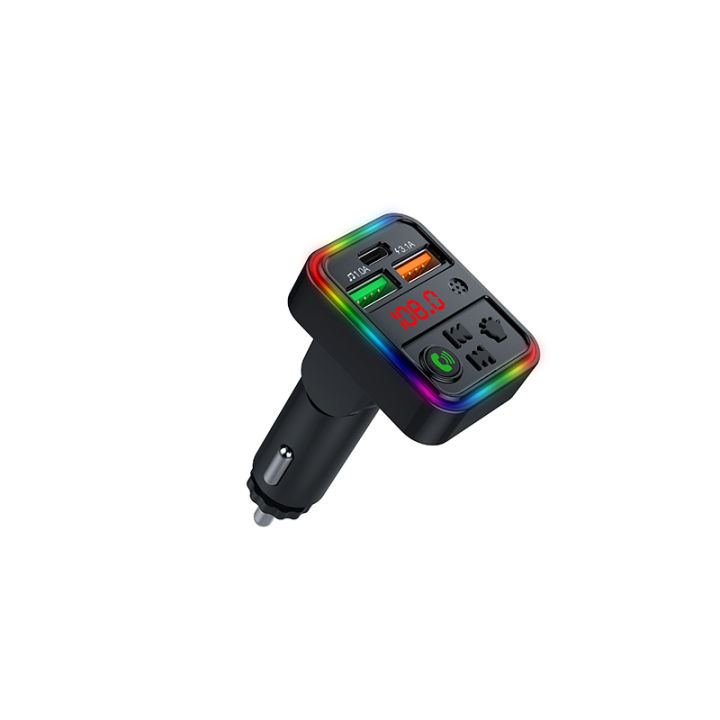 Car%20Bluetooth%20Adapter%205.3%20FM%20Radio%20Transmitter%20MP3%20Music%20Player%20Handsfree%20Calling%20Audio%20Receiver%20Type-C%20PD%20USB%20Car%20Quick%20Charger%20-%20Image%207