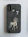Tecno Spark 6 Go Embroidered POLO Back Cover. 