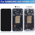 Super OLED For Samsung A55 5G LCD A556U A556B A5560 Display Touch Screen Digitizer For Samsung A556E LCD Replacement. 