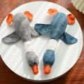 Cute Dog Plush Toys Pet Duck Squeak Toy for Puppy Sound Wild Goose Chew Toy for Small Middle Large Dogs Teeth Cleaning Toys. 