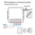 Tuya ZigBee 1CH/4CH Smart Relay Switch Module Smart Home Timer Countdown Works with Alexa  Assistant Fireproof PC. 