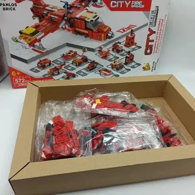 Panlos%20Brick%20City%20Fire%20Brigade%2012%20In%201%20Lego%20Building%20Blocks%20Toy%20-%20Image%205