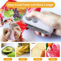 Sealing Machine Rechargable 2 In 1 Bag Mini Heat Sealer Storage Bag Plastic Package Snack Sealer Handheld Heat Sealer for Food. 