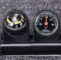 360 Degrees In Car Compass And Temperature Gauge / 360 Degrees Navigation and Temperature measuring. 