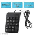 USB Mini 18-keys Num Pad Numeric Number Keypad Keyboard for Laptop Note.