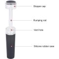Vacuum Wine Stopper, Reusable Stoppers with Built-in Vacuum Pump Leakproof Wine Bottle Sealer Silicone Caps,Wine Saver. 