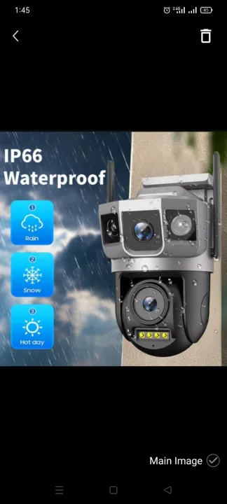 V380 New Home Smart 4G Network Camera SC23-W 4MP WiFi Outdoor CCTV ...