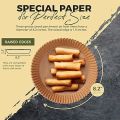 Air Fryer Disposable Paper Liners - FERN & HAVEN Air Fryer Parchment Paper - Nonstick, Grease and Waterproof Parchment Sheets for Airfryer, Instant Pot, and Convection Oven. 