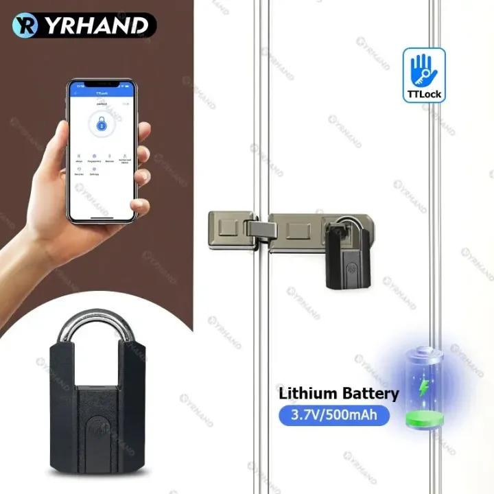IP67%20TTLock%20Bluetooth%20APP%20Smart%20Padlock%20Fingerprint%20Lock%20Keyless%20Mini%20Bag%20with%20Aleax%20Google%20Home%20Electronic%20Door%20Lock%20-%20Image%202