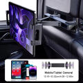 SEAMETAL Universal Car Tablet Holder 360 Rotation Auto Back Seat Headrest Mount Phone Holder for 4-12.9 Inch iPad iPhone. 