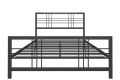 Steel Iron furniture bedroom single queen king size Metal Bed. 