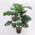 Large Green Palm Leaves Monstera Artificial Plants Tropical Plastic Tree Plant Home Garden Decor Living Room Balcony Decor. 