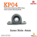 Kp08 8mm, kp000 10mm, kp001 12mm pillow block bearing zinc alloy insert Linear bearing shaft spare parts accessories linear shaft. 