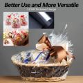 1 Roll, Clear Cellophane Roll, Wrap for  Baskets Flowers Food, 16 in X 100 Ft--3.0 Mil Thick Plastic Cellophane. 