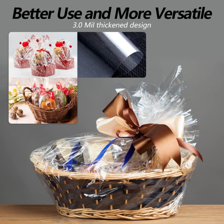 1%20Roll,%20Clear%20Cellophane%20Roll,%20Wrap%20for%20%20Baskets%20Flowers%20Food,%2016%20in%20X%20100%20Ft--3.0%20Mil%20Thick%20Plastic%20Cellophane%20-%20Image%206