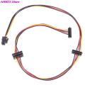 Black 4Pin To 2-Port HDD SSD SATA Power Socket Cable Conector For HP 6000 6200 6300 8000 8100 8200 Computer Mainboard ATX PSU. 