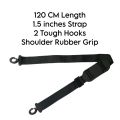 Black Nylon Bag Strap. 