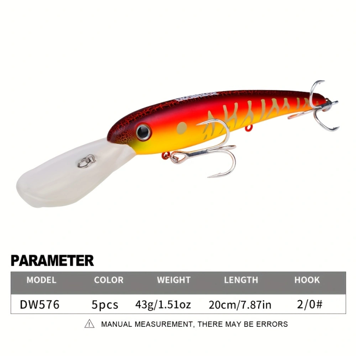 1pc%2020cm%20Floating%20Fishing%20Lure%20with%20Hooks%20-%20Lifelike%20Artificial%20Bait%20for%20Freshwater%20and%20Saltwater%20Fishing%20-%20Image%202