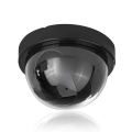 Large White Simulated Camera Light Surveillance Fake Hemisphere Indoor Use No Minimum Illumination No Infrared Light. 