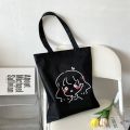 Super heavy weight Black tote bag for girls Eco friendly shopping bag laptop bag. 