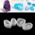 1pcs Crystal Druzy Stone Epoxy Resin Molds UV Resin Silicone Mold For DIY Jewelry Making Resin Crystal Epoxy Casting Mould. 