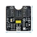 ESP8266 ESP-WROOM-32 ESP32-WROVER Development Board Test Programmer Socket Downloader for ESP-01 ESP-12F ESP-07S ESP-12S ESP32. 