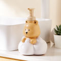 Cartoon Cloud Bear Foaming Soap Dispenser Bathroom Hand Sanitizer Shampoo Shower Gel Refillable Pump Bottle Making Foam Containe.