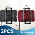 2 Pack Foldable Travel Duffel Bag for Airlines Carry on Bag Weekender Overnight Hospital Tote Bag Gym Duffel Bag Women Men. 