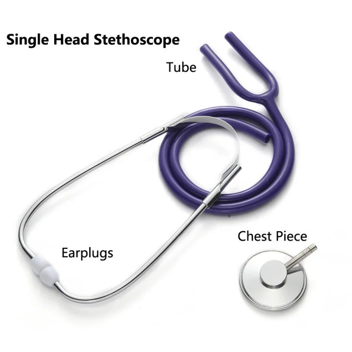 Portable%20Single%20Head%20Stethoscope%20Professional%20Cardiology%20Doctor%20Medical%20Equipment%20Device%20Student%20Vet%20Nurse%20Clinic%20-%20Image%204
