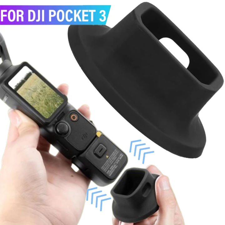 GGUFAY Base in Silicone per DJI Pocket 3, Supporto Antiscivolo per DJI Osmo Pocket 3, Ideal per la Posizionamento Stabile sul Desktop