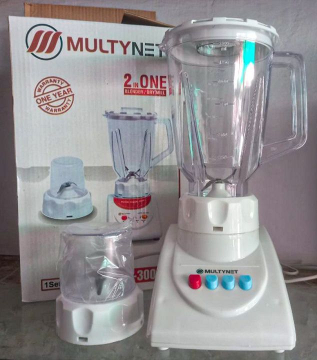 Multynet 2 in Blender and Dry Mil AMT-3003 , One Year Warranrt  2 in One Blender Machine