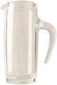 Acrylic Olive Oil can Transparent Jug Bottle Dispenser with Handle & Clear Lid (500 ml). 