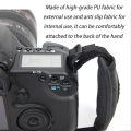 Camera Wrist Strap PU Leather Hand Grip Wrist Strap for DSLR Cameras Suitable for   High Quality Black PU Wrist Strap. 