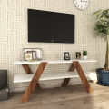 Modern Tv Console, Media stand simple and unique style perfect for living room and bedroom. 
