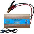 Al-Karam DC 12V 50A Battery Charger Auto Fast 4 Phase Smart Battery Charging for Lead Acid/ AGM/ Gel Tubular Battery. 