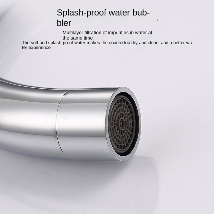 Kitchen%20faucet%20Replacement%20Stainless%20Steel%20Sink%20Tap%20Spout%20Pipe%20Fittings%20Single%20Handle%20Connection%20Cardan%20Tube%20Rotates%20Large%20Bend%20-%20Image%203