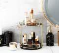 Cosmetic Rack Makeup Organizer Double. 