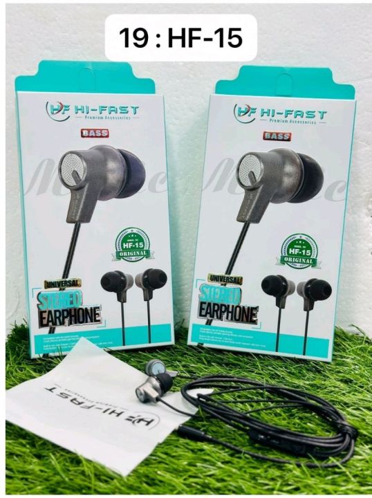 Hi-Fast handsfree super bass Stereo EarPhones