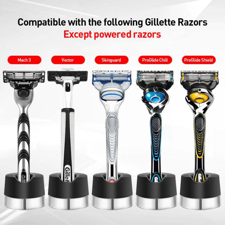 YUNCHI%20Magnetic%20Base%20Draining%20Stand%20for%20Gillette%20Razor%20-%20Image%206