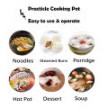 Multifunction Electric Cooker Hot Pot 1-2 People Heating Pan Multi Ramen Pot Machine Mini Rice Cook Kitchen Appliance Korea 220V. 